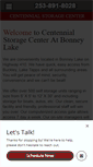 Mobile Screenshot of centennial-storage.com